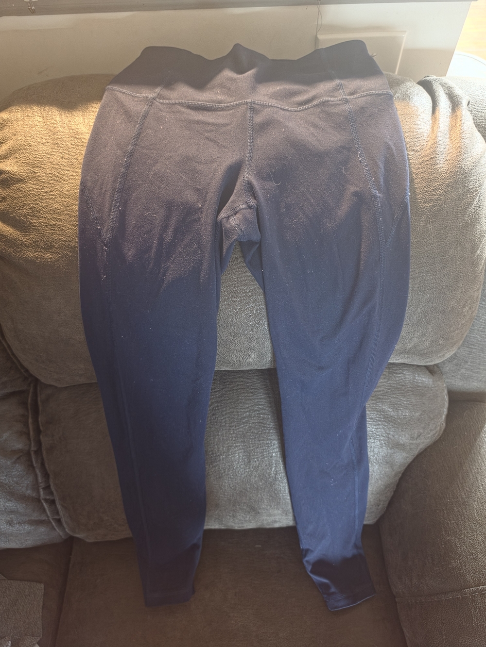 Navy Leggings - Comfort Stretch Bottoms